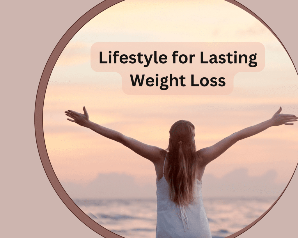 life style and healthy weight loss go hand in hand.